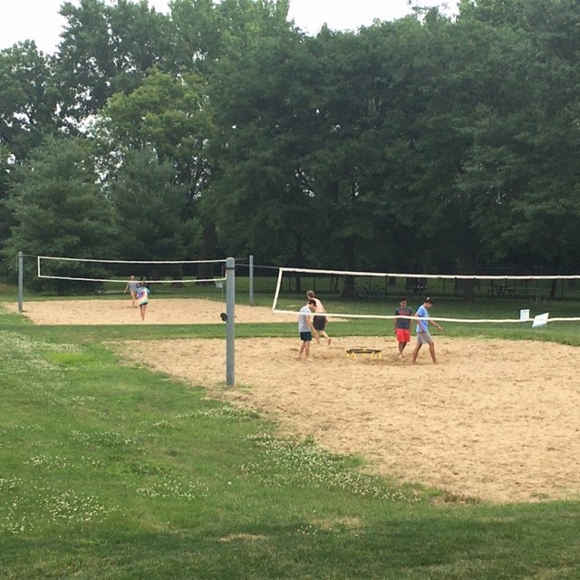 Melas Park sand volleyball courts