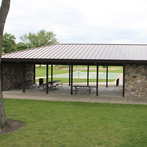 Patriots Park picnic shelter